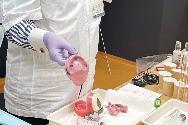 デモンストレーションコース 義歯 上濱先生